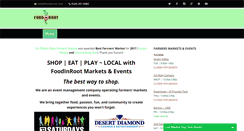 Desktop Screenshot of foodinroot.com