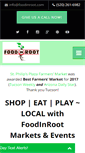 Mobile Screenshot of foodinroot.com
